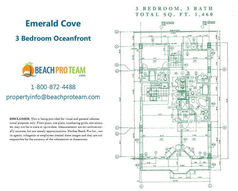 Emerald Cove Floor Plan - 3 Bedroom
